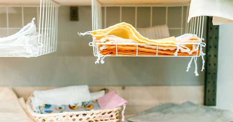 Under cabinet kitchen storage