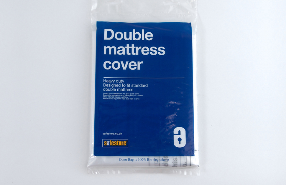 double mattress cover for storage